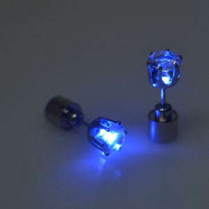 LED Earrings | Blue