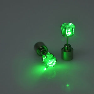 LED Earrings | Green