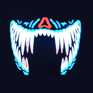 Neon Party Mask | Blue Tooth