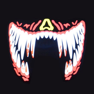 Neon Party Mask | White Tooth