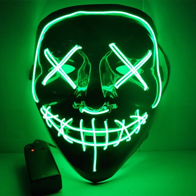 Neon Party Mask | Green