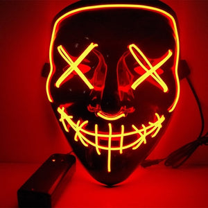 Neon Party Mask | Red