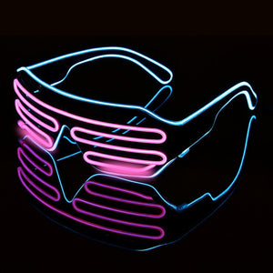 Neon Glasses | Blue - Pink