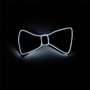 Neon Tie | White